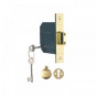 Yale Locks 655620105025 Pm562 Hi-Security Bs 5 Lever Mortice Deadlock 68Mm 2.5In Polished Brass