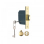 Yale Locks 655620205025 Pm562 Hi-Security Bs 5 Lever Mortice Deadlock 81Mm 3In Polished Brass