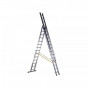 Zarges 44844 D-Rung Combination Ladder 3-Part 3 X 14 Rungs