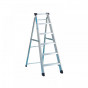 Zarges 49604 Industrial Swingback Steps, Open 0.87M Closed 0.98M 4 Rungs