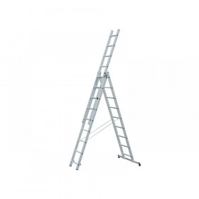 Zarges Light Trade Combination Ladder 3-Part 3 x 10 Rungs