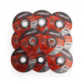 Abracs Phoenix Extra Thin Metal Cutting Disc 115Mm X 1Mm (10 Pack)