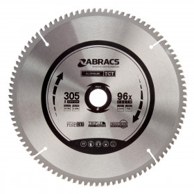Abracs Tcta30596 Tct Circular Saw Blade For Aluminium 305 X 30Mm X 96T