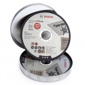 Bosch 2608603255 Standard For Inox Rapido Straight Cutting Discs 125Mm (Box Of 10)