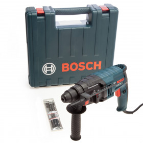 Bosch Gbh220D Sds+ Rotary Hammer 2Kg In Case With 3 Drills (240V)