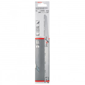 Bosch S1531L (2608650676) Reciprocating Saw Blade For Wood 240Mm (Pack Of 5)