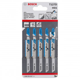 Bosch T127D Special For Aluminium Jigsaw Blades (5 Pack)