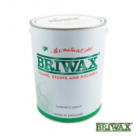 Briwax BW0303000005 Original Clear 5L Tin 1