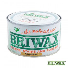 Briwax BW0502101221 Original Antique Brown 400G Tin 1
