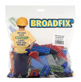Broadfix BFXBSP120 Flat Packers 120 Per Bag Mixed