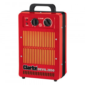 Clarke 6925801 Devil 2850 Electric Fan Heater