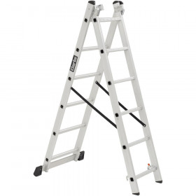 Clarke 3500750 Alc3-6 Aluminium Combination Ladder