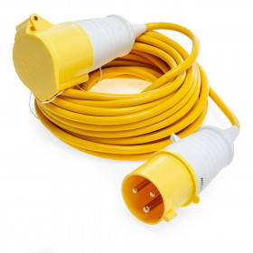 Connexion 10829 Extension Lead Cable 2.5Mm 32 Amp 14 Metres 110V