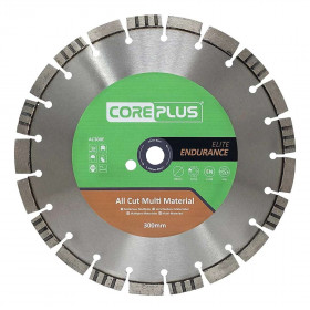Coreplus CORDBAC300E All Cut Multi Material Elite Endurance Diamond Blades, 300Mm (Box Of 1)