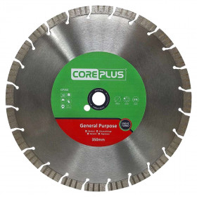 Coreplus CORDBGP350 General Purpose Diamond Blades, 350Mm (Box Of 1)