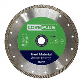 Coreplus CORDBHM230 Hard Material Diamond Blades, 230Mm (Box Of 1)