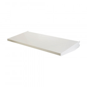 Silverline Shelf 1m, White