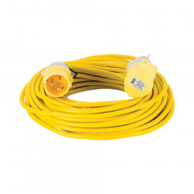 Defender E85230 Extension Lead Yellow 1.5Mm2 16A 25M, 110V Each 1