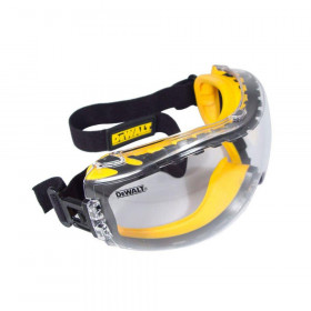 Dewalt Dpg82-11D Eu Concealer Safety Goggles (Clear Anti-Fog)