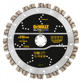 Dewalt Dt20462 Elite Diamond Segmented Wheel 230Mm X 22.23Mm