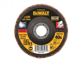 Dewalt DT30602-QZ Dt30602 Extreme Metal Flap Disc 125 X 22.2Mm X 40G