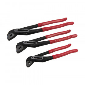 Dickie Dyer 825885 Box Joint Water Pump Pliers Set 3Pce, 180-300Mm / 7in-12in - 18.035 Each 1