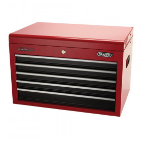 Draper 04697 Tool Chest, 5 Drawer, 26in, Red each 1
