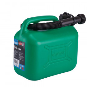 Draper 09052 Plastic Fuel Can, 5L, Green each 1