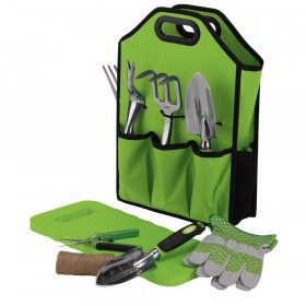 Draper Expert 08998 Aluminium Garden Tool Set With Storage Bag (11 Piece) each 1