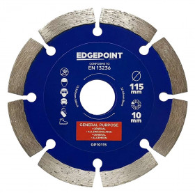 Edgepoint EDGDBGP10115 General Purpose Diamond Blades, 115Mm (Box Of 1)