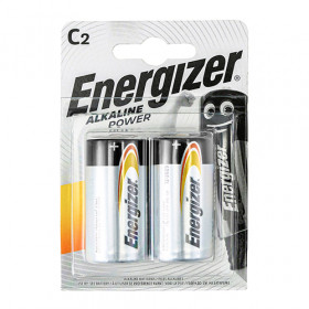 Energizer ENR297324 Alkaline Power Battery C E93 Pack 2