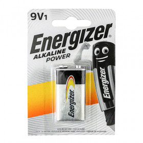 Energizer ENR297409 Alkaline Power 9V Battery 9V 522 Pack 1