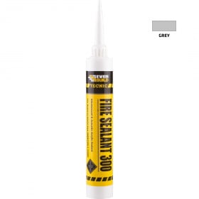 Everbuild 300GY Fire Sealant 300 Intumescent Grey 380Ml
