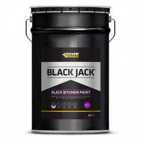 Everbuild 90125 901 Black Bitumen Paint 25L