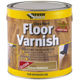 Everbuild FLOORVGL2 Ultra Hard Floor Varnish 2.5L