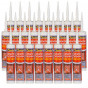 Sika GPSTRBOX Everbuild General Purpose Silicone Clear 280Ml / Box Of 25