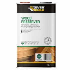 Everbuild LJFG05 Fir Green Wood Preserver 5L