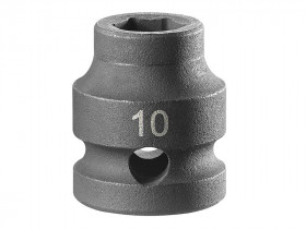 Facom NSS.10A 6-Point Stubby Impact Socket 1/2In Drive 10Mm