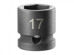 Facom NSS.17A 6-Point Stubby Impact Socket 1/2In Drive 17Mm