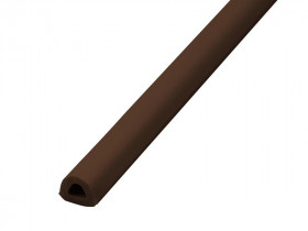 Faithfull AD-ZG024 Epdm Draught Excluder Brown 24M 9 X 7.5Mm