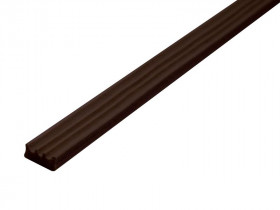 Faithfull AD-ZG020 Epdm Draught Excluder Brown 6M 9 X 3.5Mm