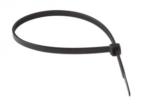 Fandf CT100B Cable Tie - Black, 2.5 X 100Mm (Bag Of 100)
