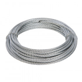 Fixman 876416 Galvanised Wire Rope, 4Mm X 10M Each 1