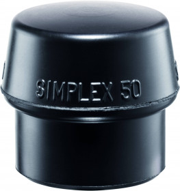 Halder HA3202050 Black Rubber Insert For Simplex Mallets 50Mm