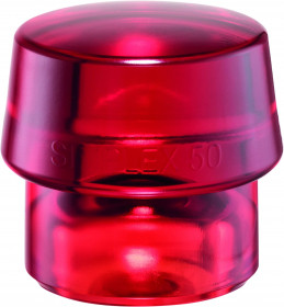 Halder HA3206050 Red Plastic Insert For Simplex Mallets  50Mm