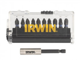 Irwin® IW6062503 Impact Pro Performance Pozi Screwdriver Bit Set, 10 Piece