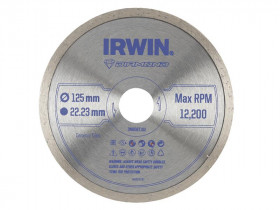 Irwin® IW8087102 Continuous Rim Diamond Blade 125 X 22.23Mm