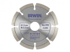 Irwin® IW8087103 Segmented Diamond Blade 115 X 22.23Mm
