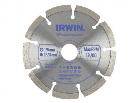 Irwin® IW8087104 Segmented Diamond Blade 125 X 22.23Mm