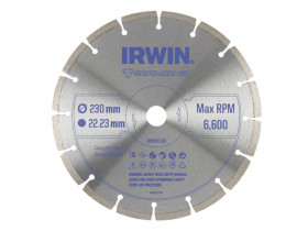 Irwin® IW8087106 Segmented Diamond Blade 230 X 22.23Mm